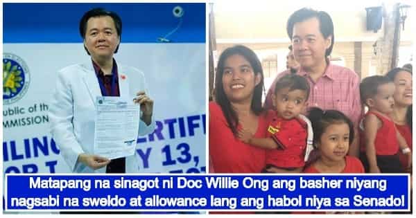Willie Ong breaks his silence over controversy that he is after money
