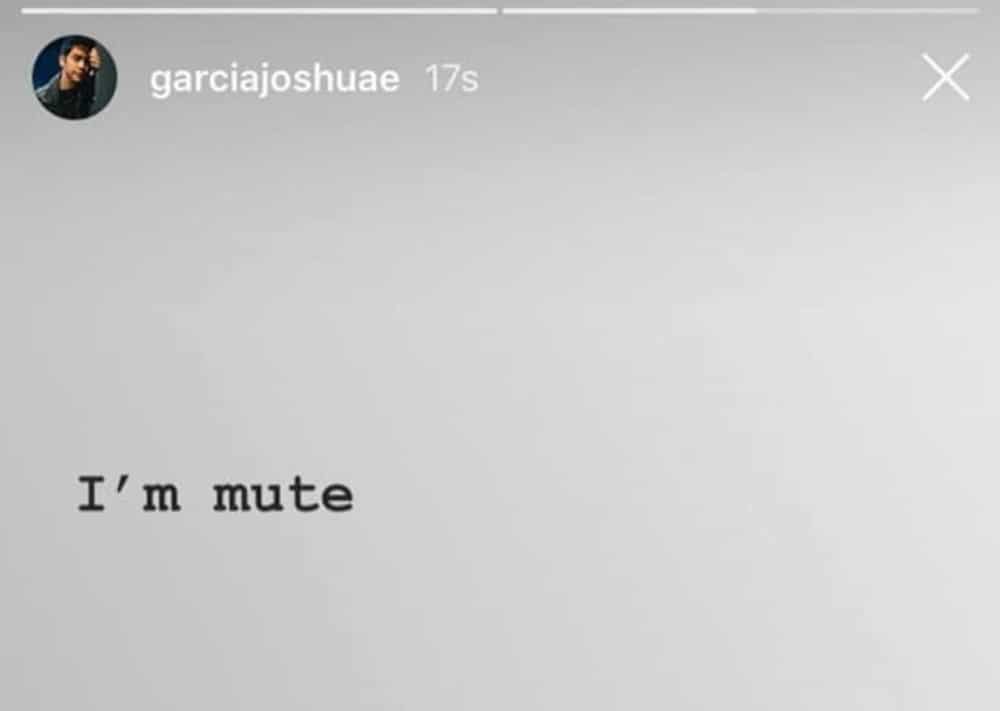 Joshua Garcia posts comment then deletes it amidst Julia Barretto’s controversy