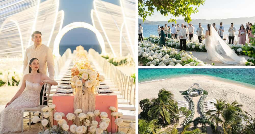 Gideon Hermosa posts about Jessy Mendiola-Luis Manzano beach wedding, reception’s dreamy setup