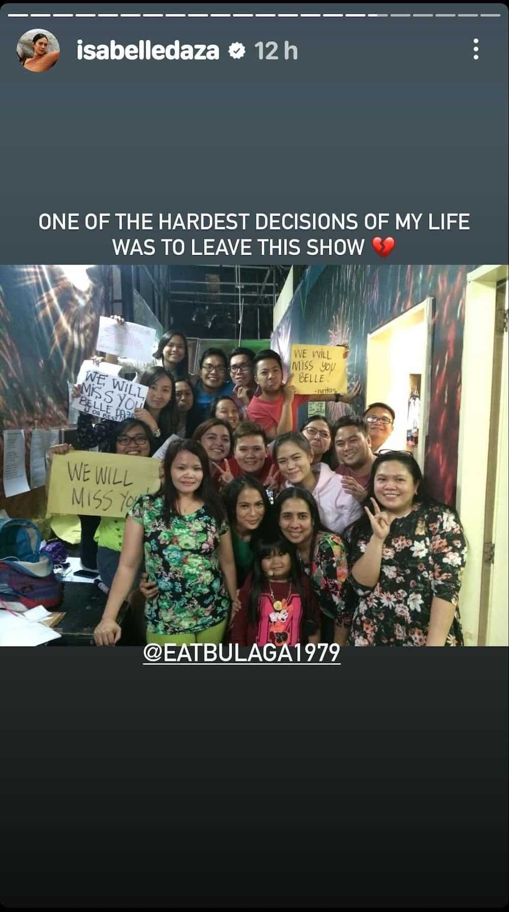 Isabelle Daza, binalikan masasayang memories niya sa ‘Eat Bulaga’ Isabelle Daza, binalikan masasayang memories niya sa ‘Eat Bulaga’