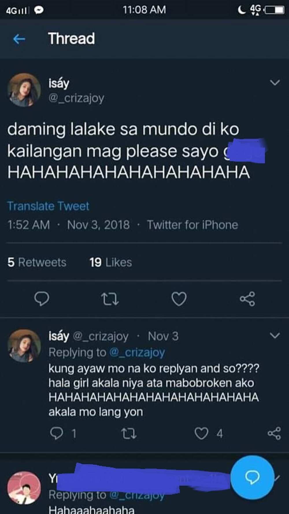 Lasinggera at palamura daw? Alleged controversial tweets of Criza of PBB circulate online