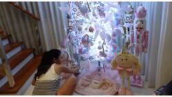 Kim Chiu shows her unique upside-down Christmas tree