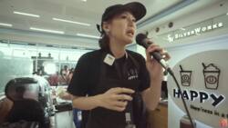 Alex Gonzaga, sinubukang maging barista crew sa viral video: "No coaching"