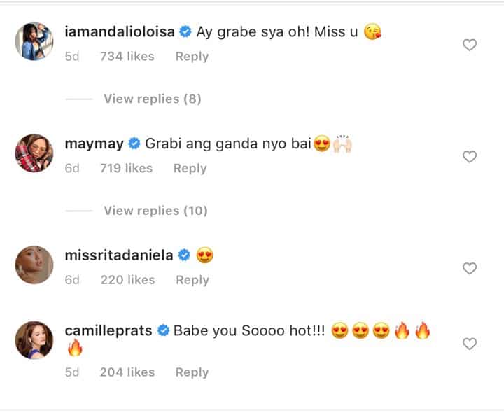 Kapamilya stars, other celebrities react to Bianca Umali's stunning photo