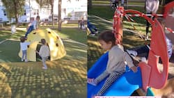 Videos of baby Thylane playing in public park in Spain with other kids, viral