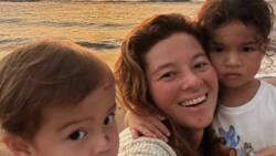 Andi Eigenmann, nilinaw kung saan nakuha ni Koa ang kanyang sugat sa mukha
