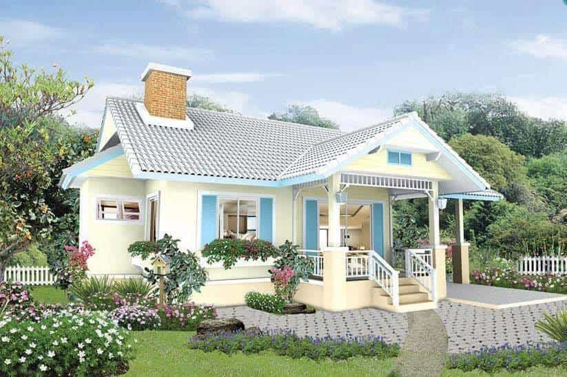 Elevated bungalow design