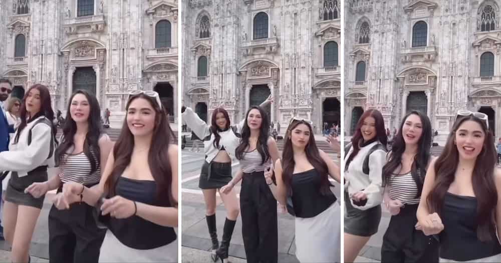 Vicki Belo shares fun dance video with Liza Soberano, Andrea Brillantes in Milan