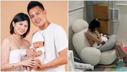 Scottie Thompson posts heartwarming photo of wife Jinky Thompson taking care of their baby