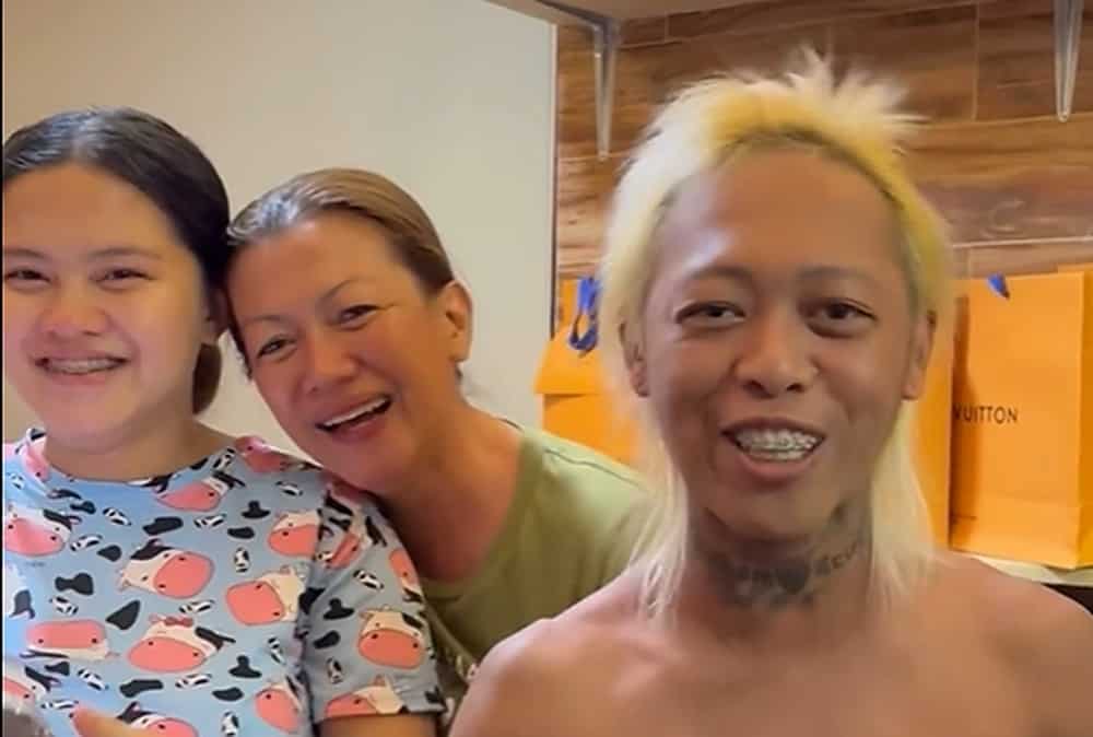 Antonette Gail at Whamos Cruz, sinorpresa ang mommy ni Antonette Antonette Gail at Whamos Cruz, sinorpresa ang mommy ni Antonette