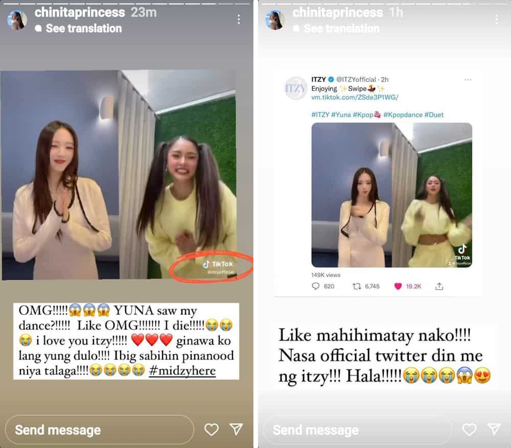 Kim Chiu “cannot breathe” as ITZY’s Yuna notices her dance cover: “Nahimatay ako ng 5 seconds”