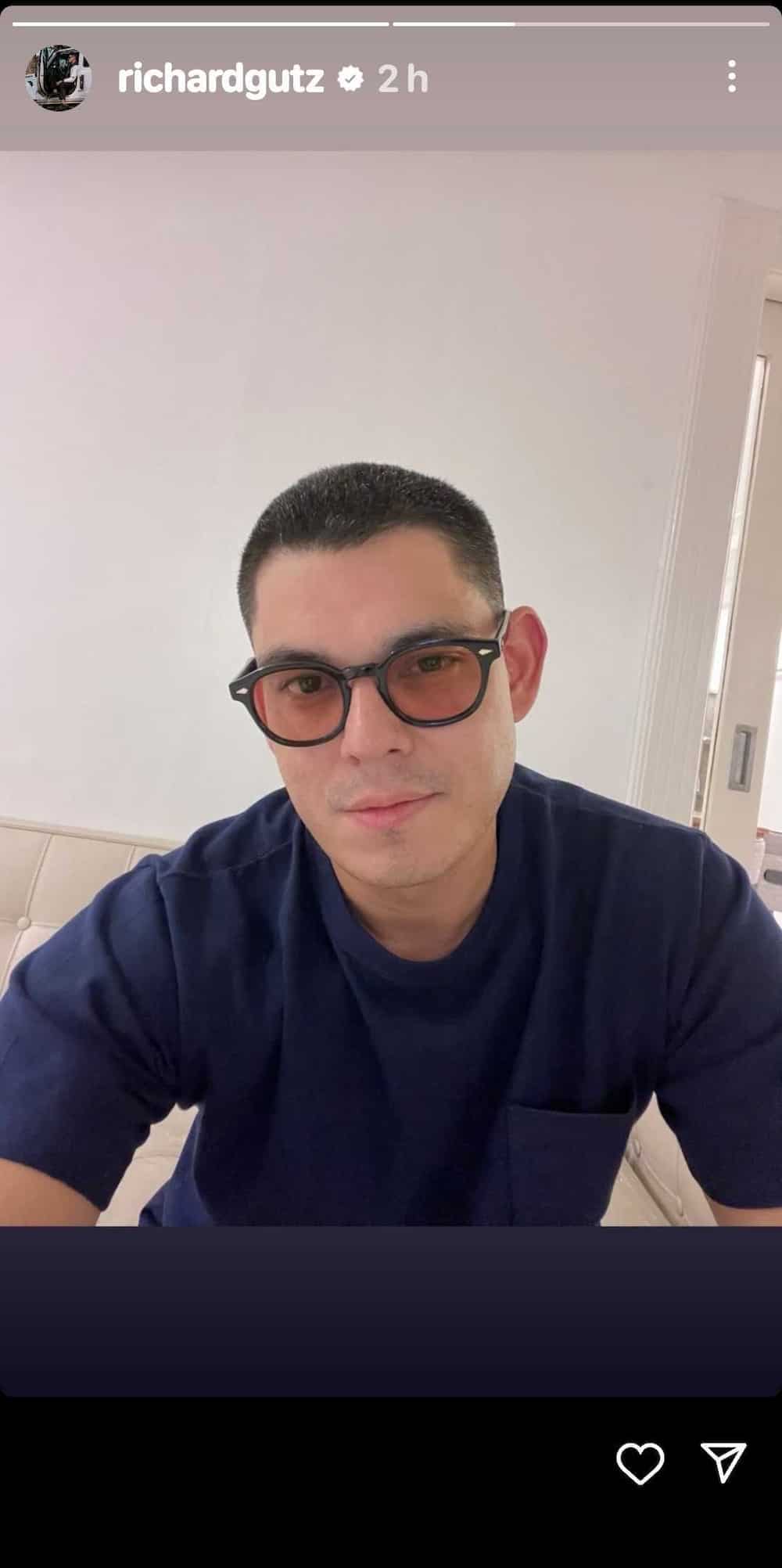 Richard Gutierrez shares selfie showing him sporting shorter hairdo