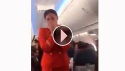 Their action made a flight attendant burst into laugh. Here’s what they did
