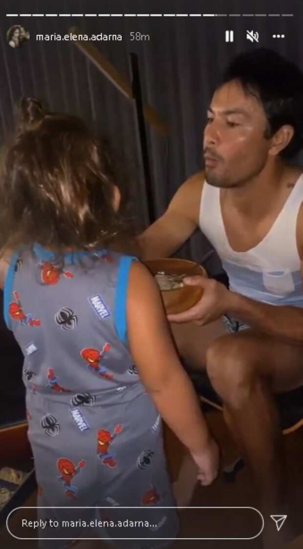 Sweet video of Derek Ramsay feeding little Elias goes viral