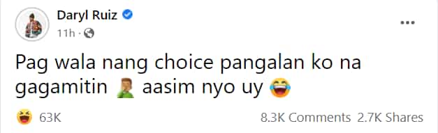 Skusta Clee, nagsalita na; "Pag wala nang choice pangalan ko na gagamitin"
