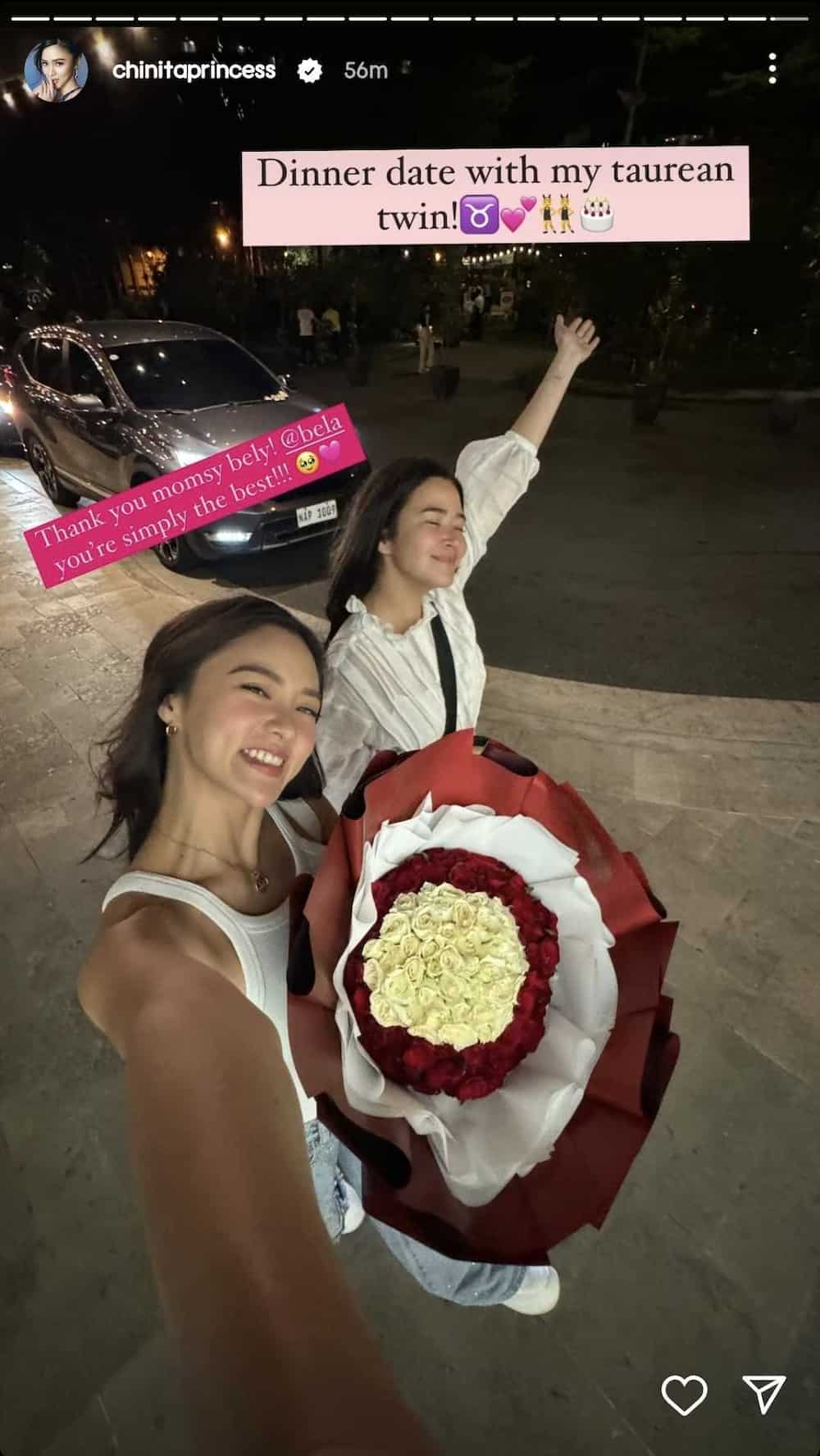 Bela Padilla takes Kim Chiu out on a dinner date for her birthday