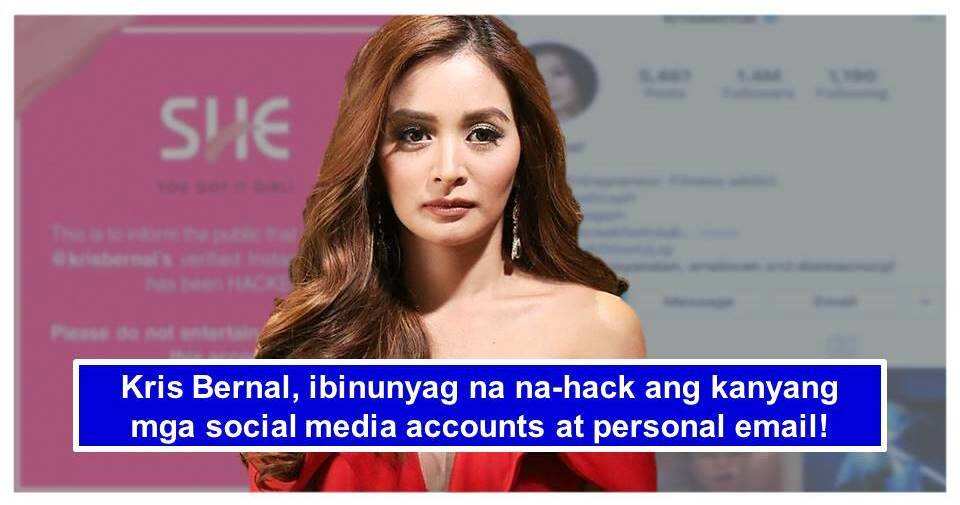 Kris Bernal, Ibinunyag na Na-Hack ang Kanyang mga Social ... - 960 x 505 jpeg 55kB