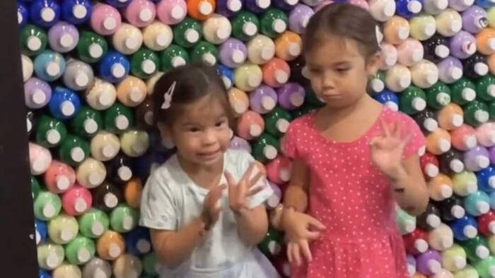 Video of Dahlia Amélie and Tili doing poses together goes viral on social media