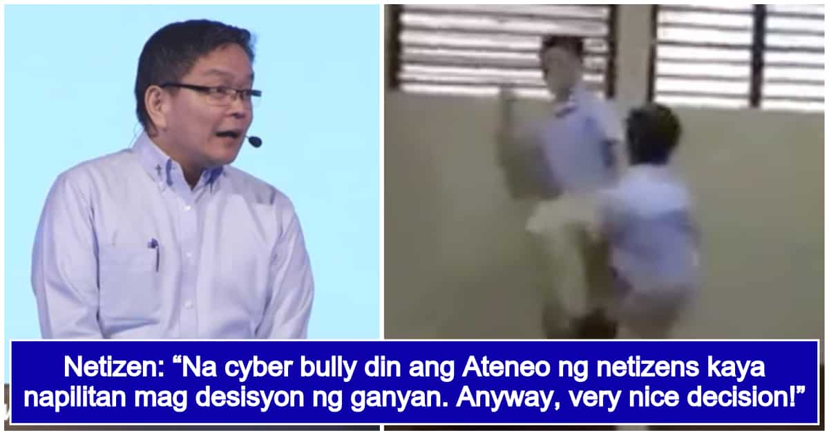 Netizens react on Ateneo’s decision regarding the viral bullying