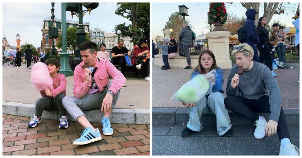 Jake Ejercito recreates more old photos with Ellie Eigenmann