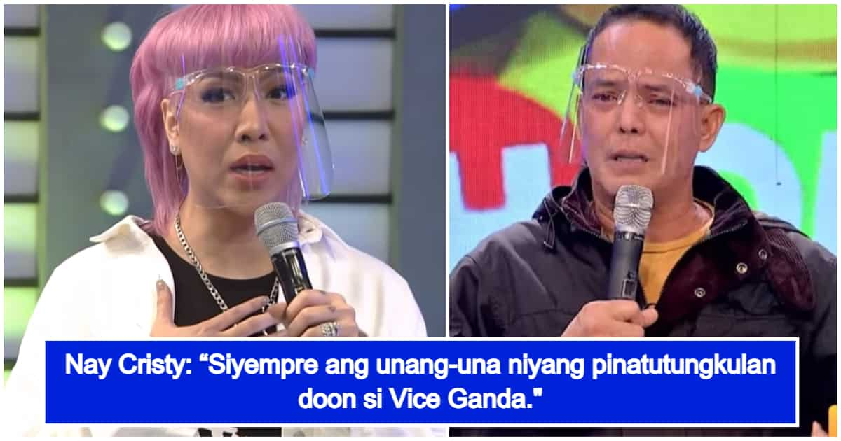 Vice Ganda, naisip ni Cristy Fermin na tinutukoy ni Direk Bobet Vidanes ...