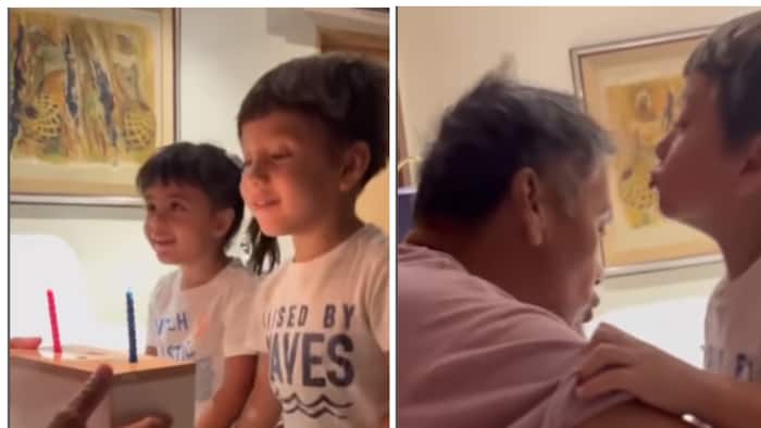 Korina Sanchez shares adorable video of twins Pepe, Pilar singing Happy Birthday song for Mar Roxas