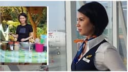 Flight attendant, nagtinda na muna ng fishball at iba pang merienda upang makatulong sa pamilya