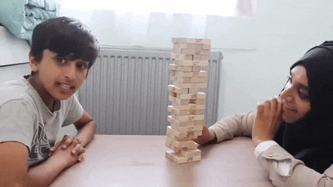 How to play Jenga with dice
