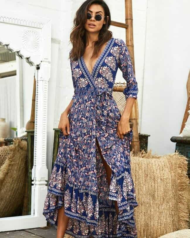 bohemian dress