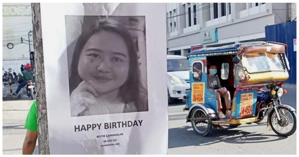 Birthday girl, nagmistulang "wanted o missing" person dahil sa pagbati ng tropa