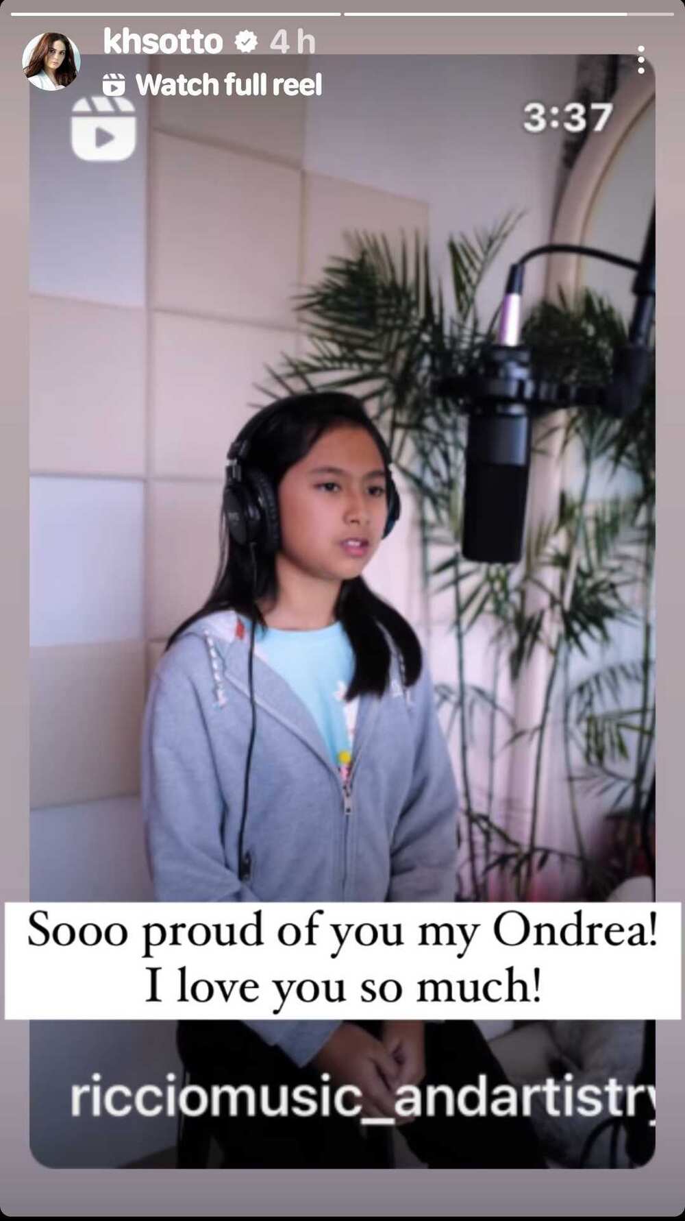 Kristine Hermosa, Oyo Boy Sotto gush over video of daughter Ondrea singing “Dandelions” Kristine Hermosa, Oyo Boy Sotto gush over video of daughter Ondrea singing “Dandelions”