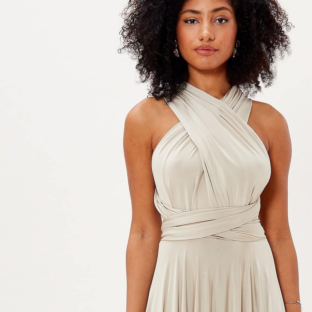 Infinity dress style: 50 original ways to wear (photos) 