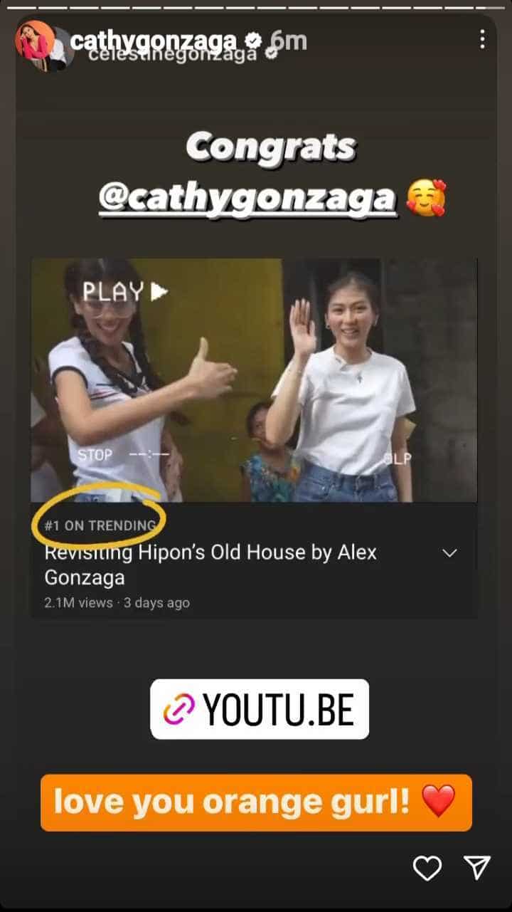 Alex Gonzaga, tinawag na “orange gurl” si Toni Gonzaga sa isang post