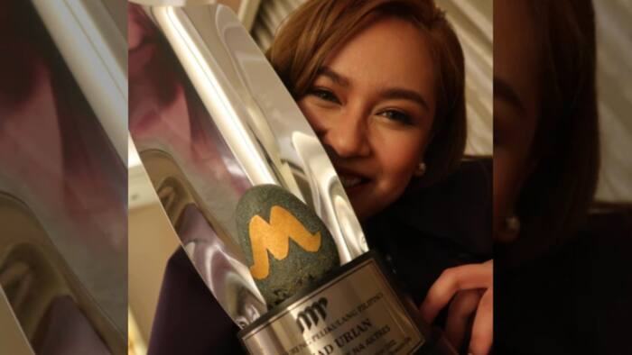 Yen Santos, may bagong pics kasama ang Best Actress trophy niya; Paolo Contis, pinusuan ang post