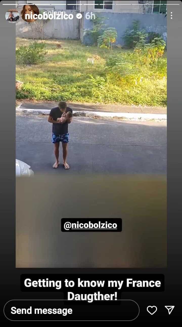 Solenn Heussaff shares video of Nico Bolzico, baby Maëlys Lionel’s adorable moment