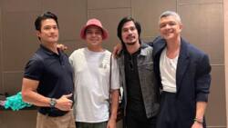 Piolo Pascual, ibinida ang picture kasama sina Jericho Rosales, John Lloyd Cruz at Diether Ocampo