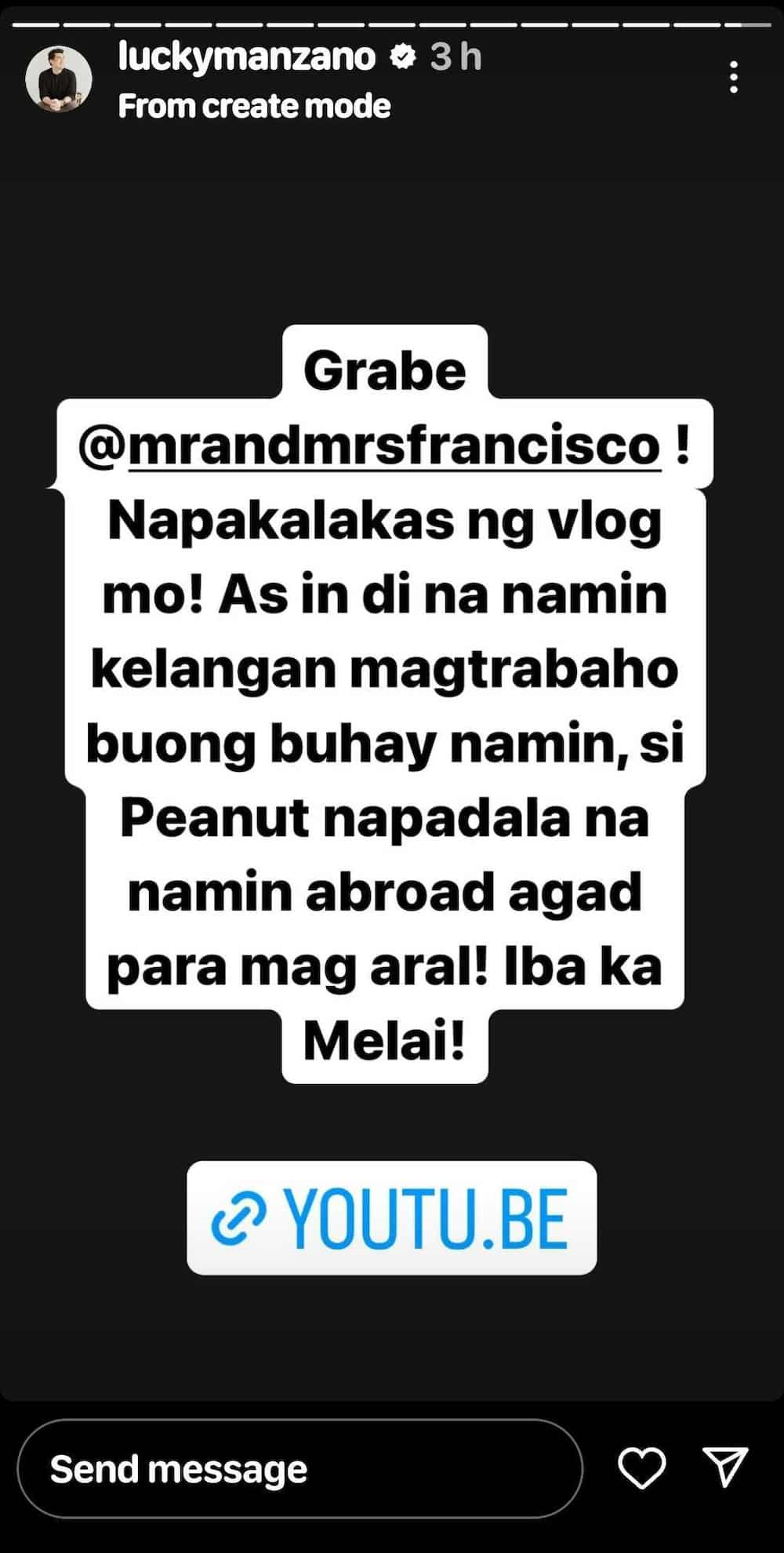 Luis Manzano, nawindang sa mabilis na paghakot ng million views ng interview niya Melai Cantiveros