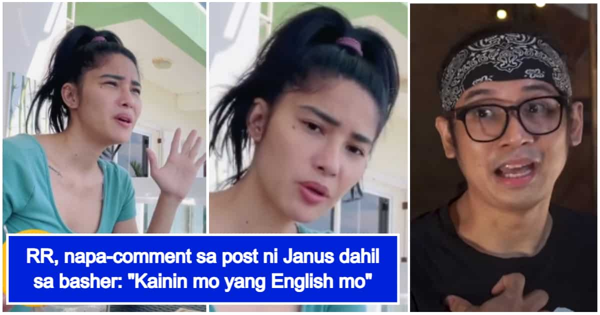 Rr Enriquez Rumesbak Sa Basher Na Nagsabing Hirap Siyang Mag English “wala Ka Naman Pera 