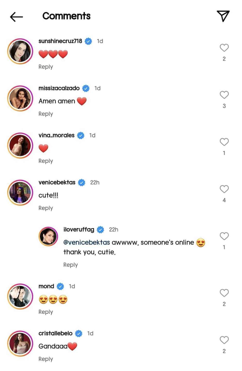 Celebrities and netizens gush over Ruffa Gutierrez's new stunning photo Celebrities and netizens gush over Ruffa Gutierrez's new stunning photo