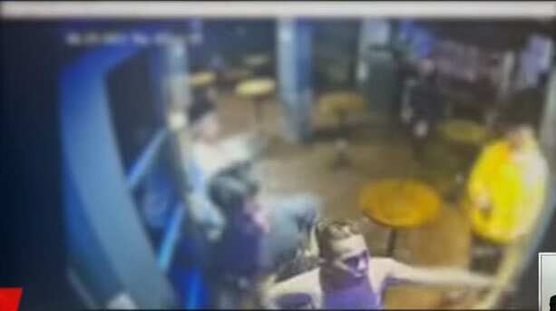 Photo: Screengrab from bar CCTV, courtesy Makati City Police