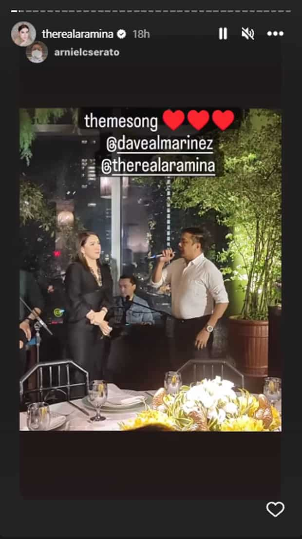 Ara Mina, hinarana ng napaka-sweet na kanta ng mister na si Dave ...