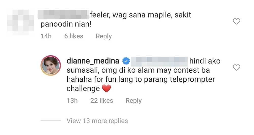 Dianne Medina, rumesbak sa basher na nagsabing "feeler" siya sa '#24OrasChallenge' Dianne Medina, rumesbak sa basher na nagsabing "feeler" siya sa '#24OrasChallenge'
