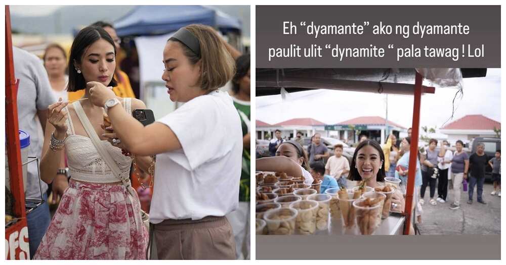 Heart Evangelista, tinawag na "dyamante" ang isang street food: "Dynamite pala"