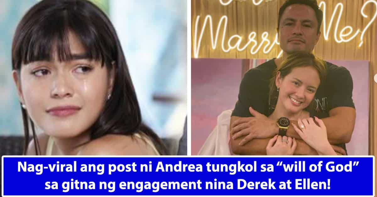 Andrea Torress Post About The Will Of God Amid Derek Ellen Engagement Goes Viral Kamicomph