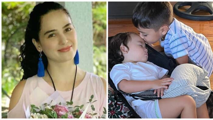 Kristine Hermosa, ipinakita ang nakakaantig na litrato ng kanyang mga anak: "Such a sweet Kuya"