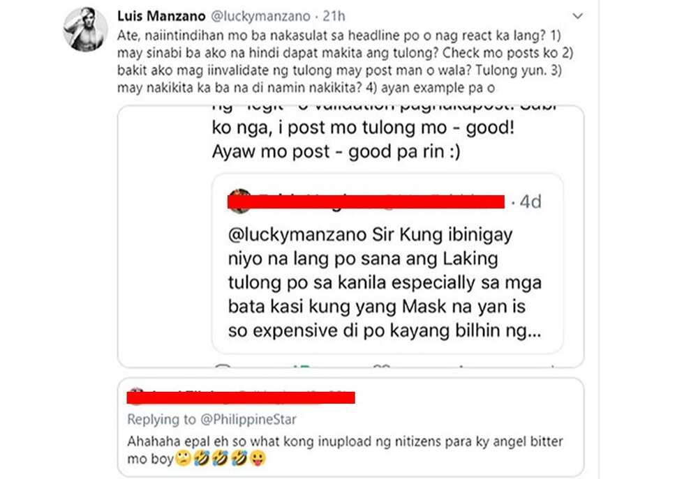 Luis Manzano has intense reply to claim that he’s bitter of Angel Locsin’s Taal efforts