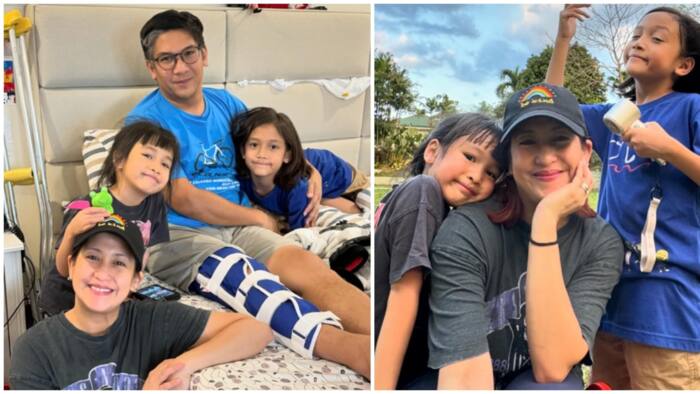 Jolina Magdangal shows her current family life as husband recovers from injury