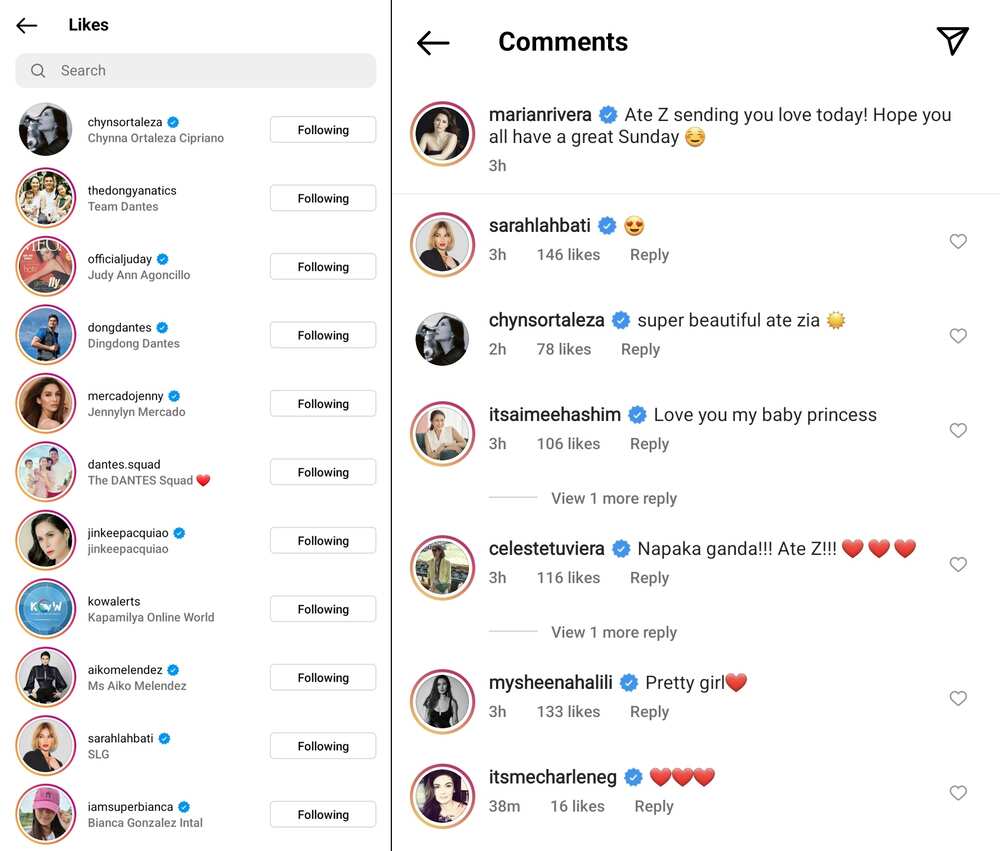 Celebrities gush over Zia Dantes' viral "sending you love" photos on social media Celebrities gush over Zia Dantes' viral "sending you love" photos on social media