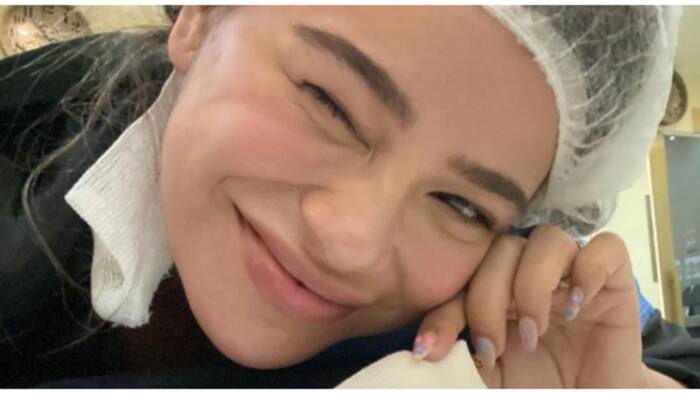 Denise Laurel undergoes surgery to remove cyst: "resting in the back of my head"