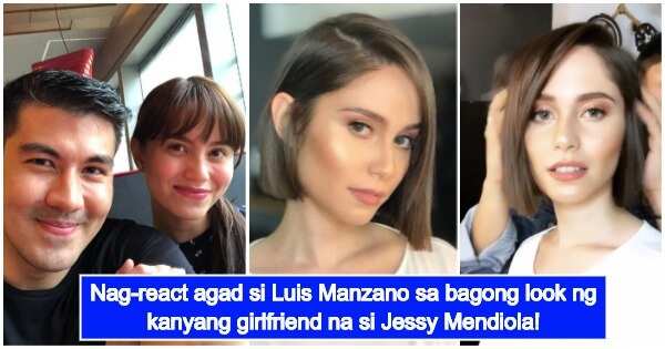 Luis Manzano Reacts To Jessy Mendiola S New Hairdo Kami Com Ph